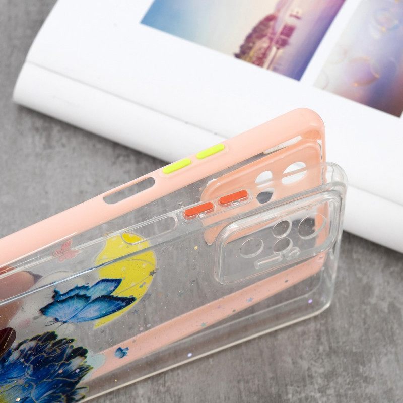 Case Xiaomi Redmi Note 10 Pro Floral Butterfly Hybridi