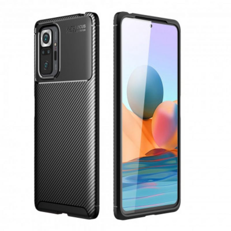 Case Xiaomi Redmi Note 10 Pro Joustava Hiilikuiturakenne