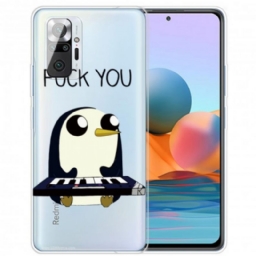 Case Xiaomi Redmi Note 10 Pro Penguin Haista Vittuun