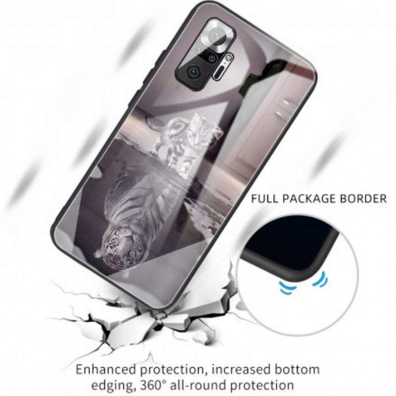 Case Xiaomi Redmi Note 10 Pro Tempered Glass Ernest The Tiger