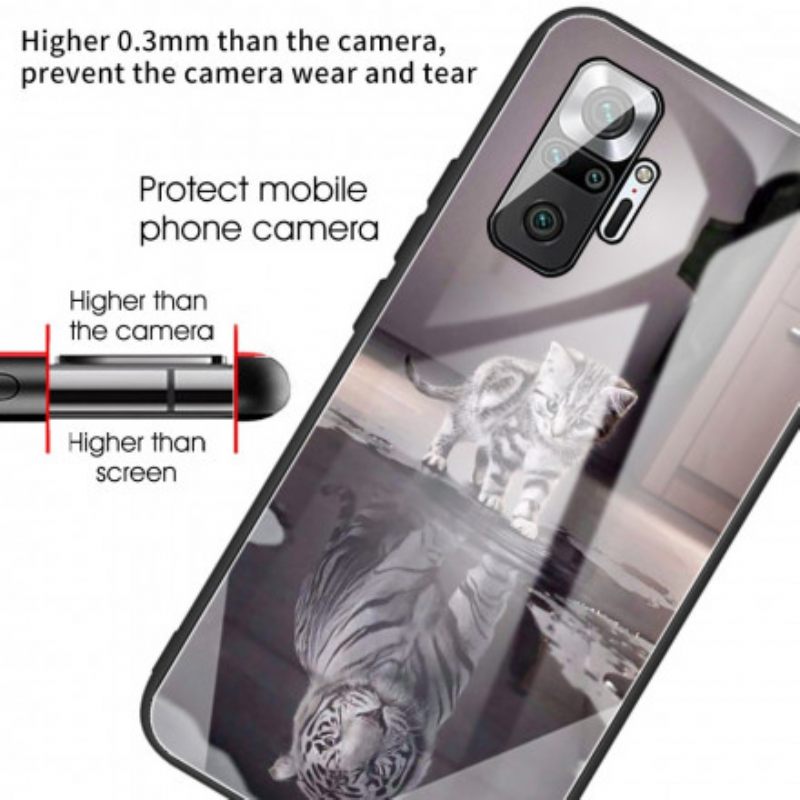 Case Xiaomi Redmi Note 10 Pro Tempered Glass Ernest The Tiger