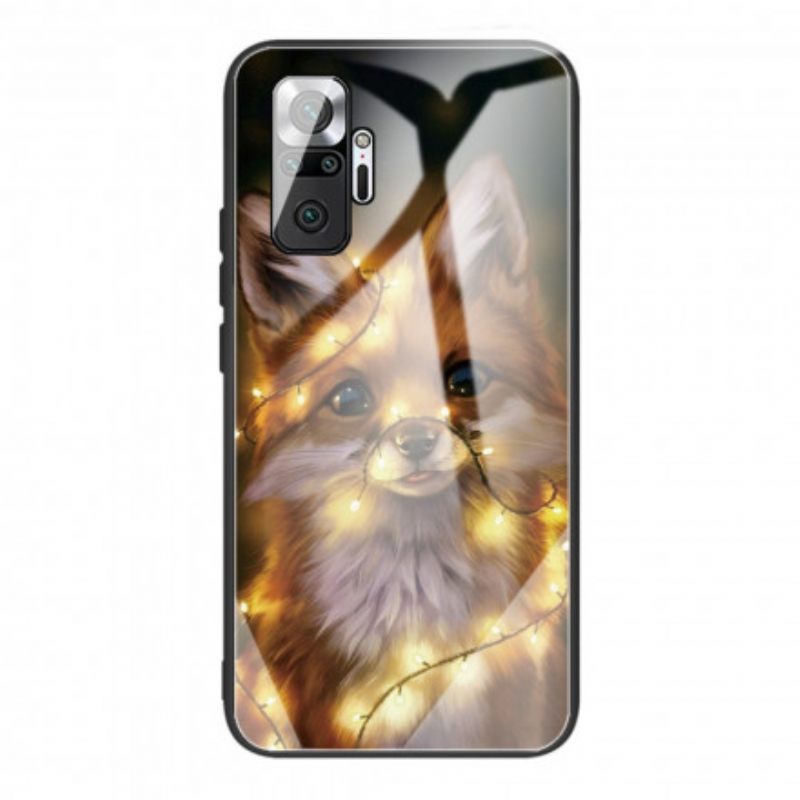 Case Xiaomi Redmi Note 10 Pro Tempered Glass Fox