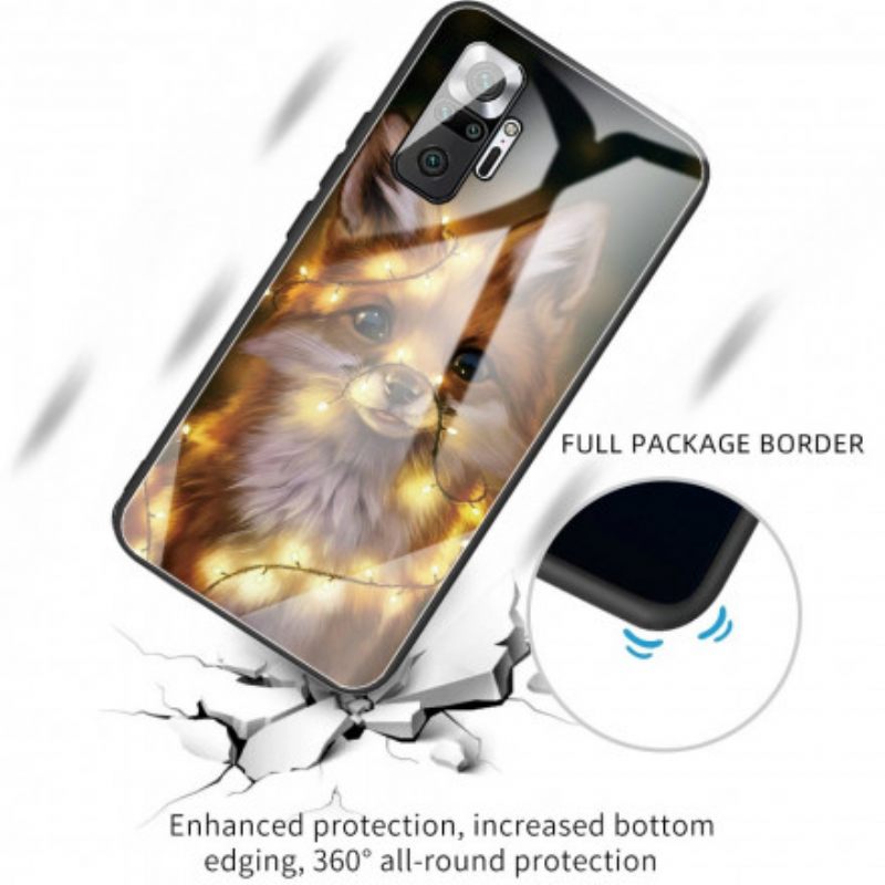 Case Xiaomi Redmi Note 10 Pro Tempered Glass Fox