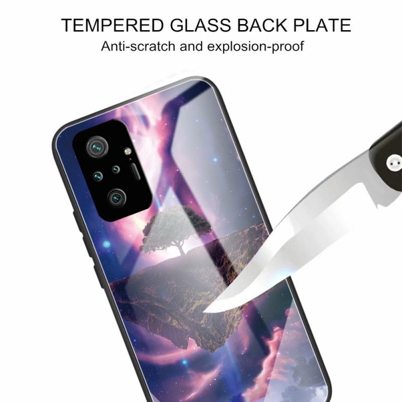 Case Xiaomi Redmi Note 10 Pro Tempered Glass World Tree