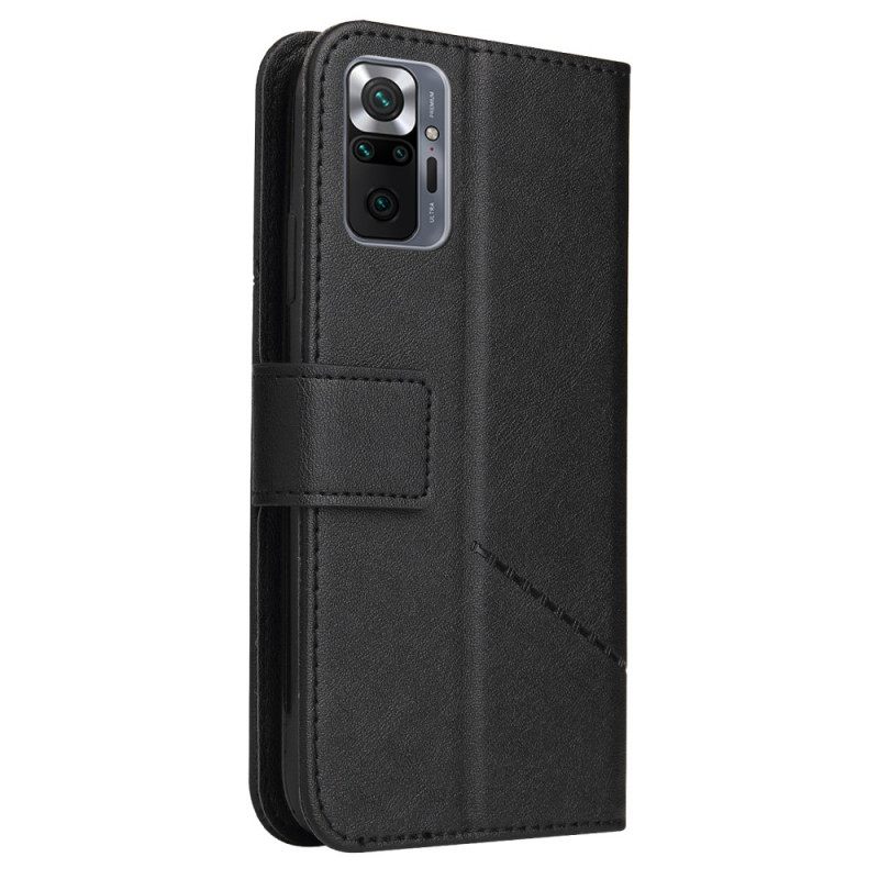 Kotelot Xiaomi Redmi Note 10 Pro Faux Leather Gq.utrobe