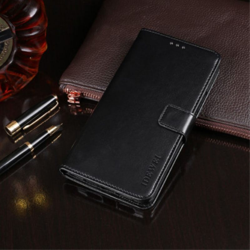 Kotelot Xiaomi Redmi Note 10 Pro Faux Leather Idewei