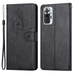 Kotelot Xiaomi Redmi Note 10 Pro Faux Leather Silhouette