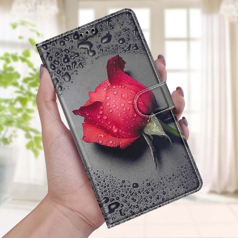 Kotelot Xiaomi Redmi Note 10 Pro Roses Kaulanauhalla