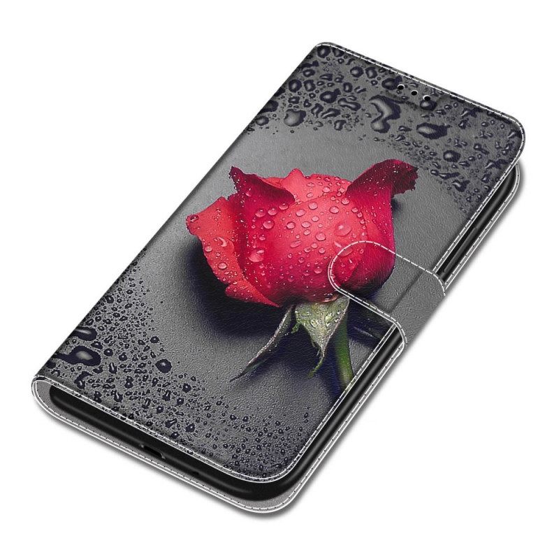 Kotelot Xiaomi Redmi Note 10 Pro Roses Kaulanauhalla