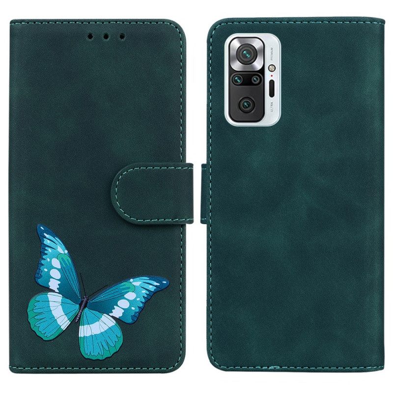 Kotelot Xiaomi Redmi Note 10 Pro Skin-touch Butterfly