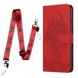 Kotelot Xiaomi Redmi Note 10 Pro Suojaketju Kuori Tiger Baroque Strap