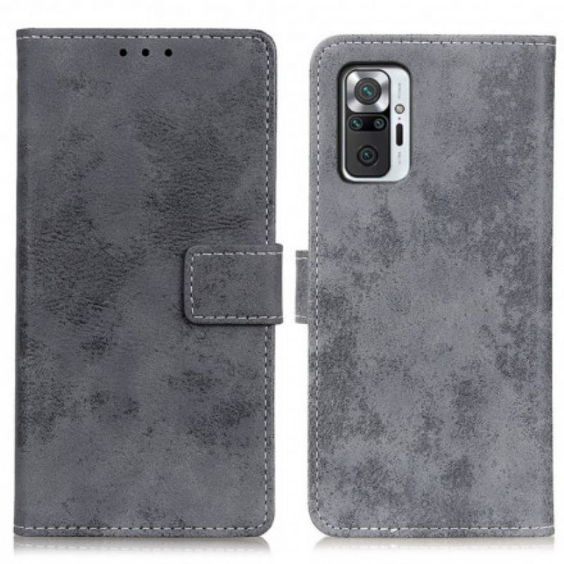 Kotelot Xiaomi Redmi Note 10 Pro Vintage Leather Effect