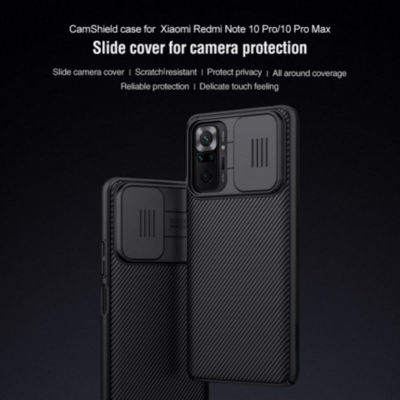 Kuori Xiaomi Redmi Note 10 Pro Camshield Nillkin