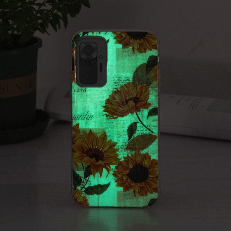 Kuori Xiaomi Redmi Note 10 Pro Fluorescent Flower Sarja