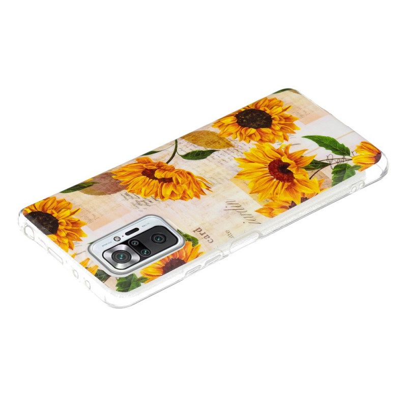 Kuori Xiaomi Redmi Note 10 Pro Fluorescent Flower Sarja