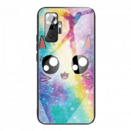 Kuori Xiaomi Redmi Note 10 Pro Tempered Glass Cat