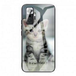 Kuori Xiaomi Redmi Note 10 Pro Tempered Glass Kitten