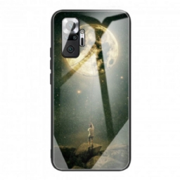 Kuori Xiaomi Redmi Note 10 Pro Tempered Glass Man In The Moon