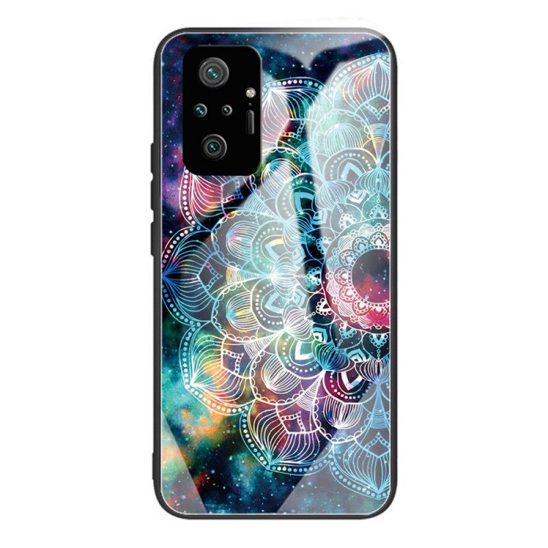 Kuori Xiaomi Redmi Note 10 Pro Tempered Glass Mandala