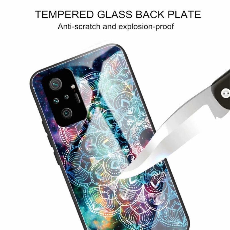 Kuori Xiaomi Redmi Note 10 Pro Tempered Glass Mandala