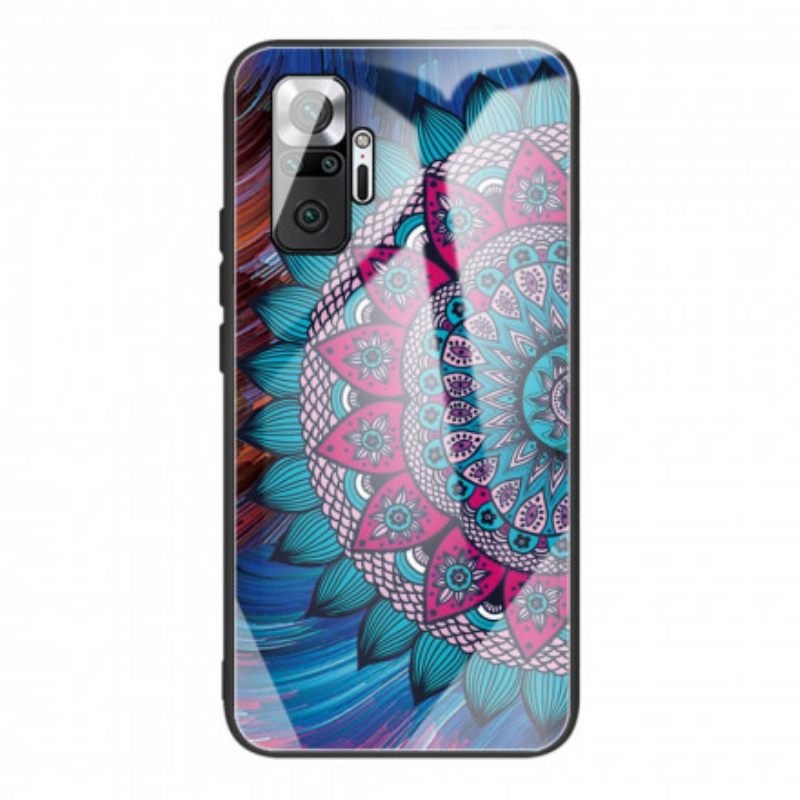 Kuori Xiaomi Redmi Note 10 Pro Tempered Glass Mandala