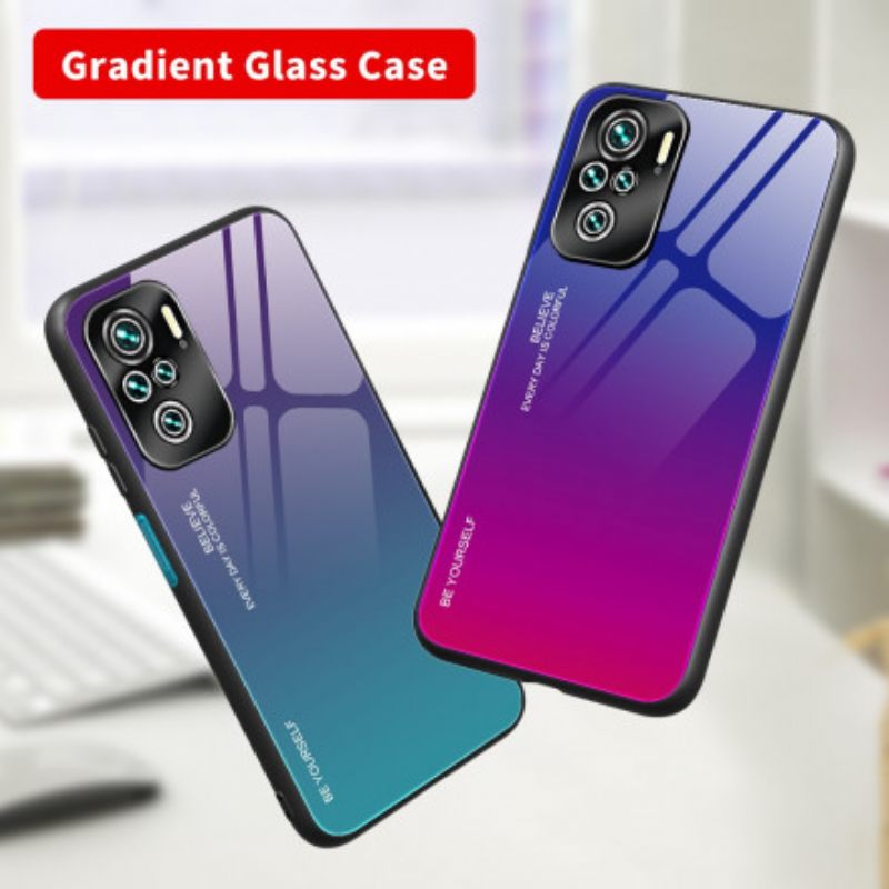 Kuori Xiaomi Redmi Note 10 Pro Tempered Glass Ole Oma Itsesi