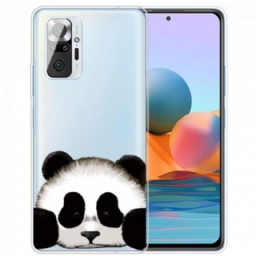 Kuori Xiaomi Redmi Note 10 Pro Transparent Panda