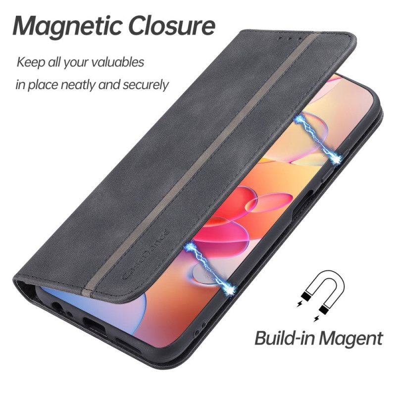 Puhelinkuoret Xiaomi Redmi Note 10 Pro Kotelot Flip Faux Leather Casedance