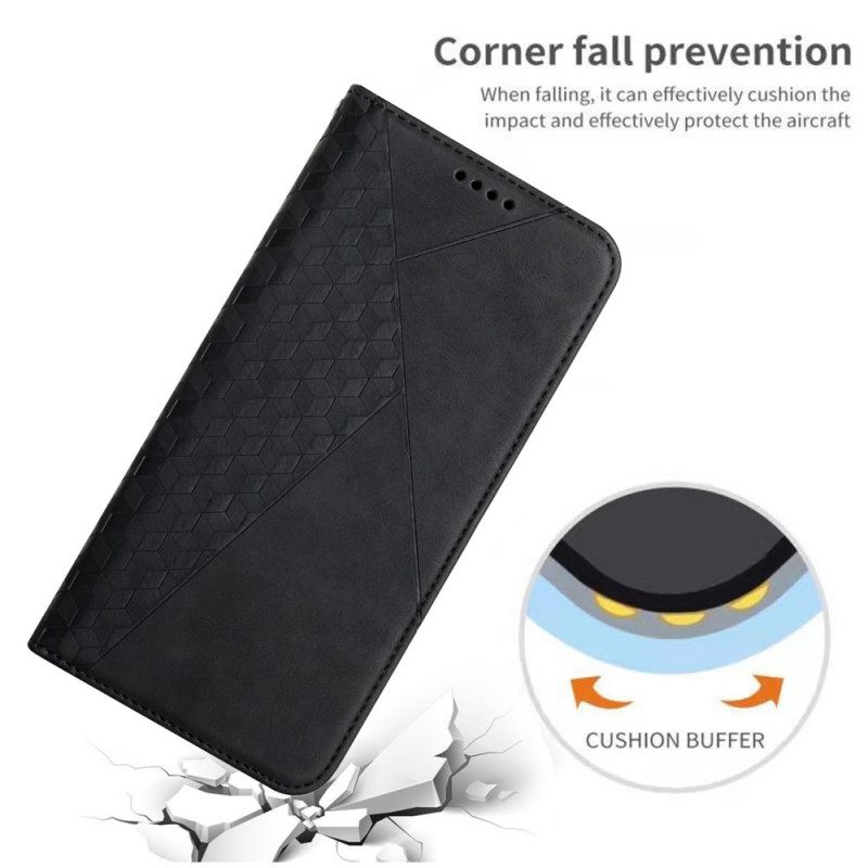 Puhelinkuoret Xiaomi Redmi Note 10 Pro Kotelot Flip Geo Leather Effect