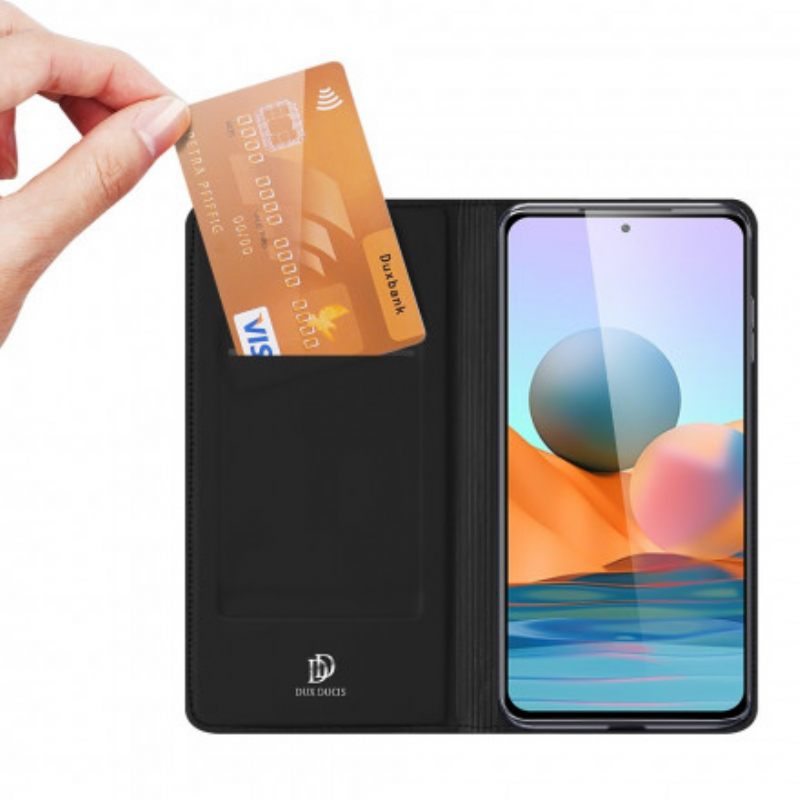 Puhelinkuoret Xiaomi Redmi Note 10 Pro Kotelot Flip Skin Pro Dux Ducis