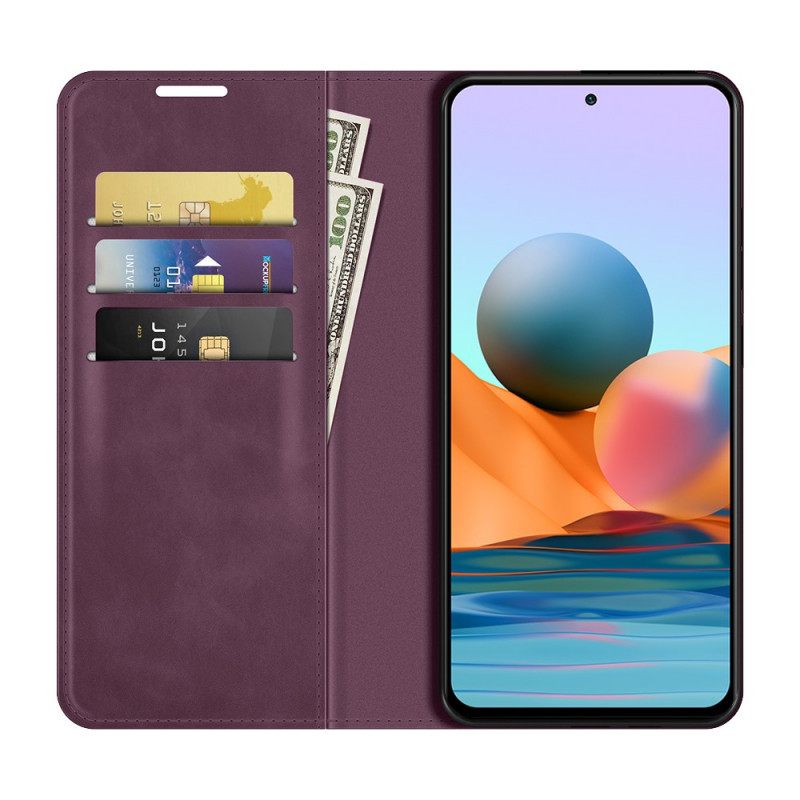 Puhelinkuoret Xiaomi Redmi Note 10 Pro Kotelot Flip Skin-touch Uusia Värejä