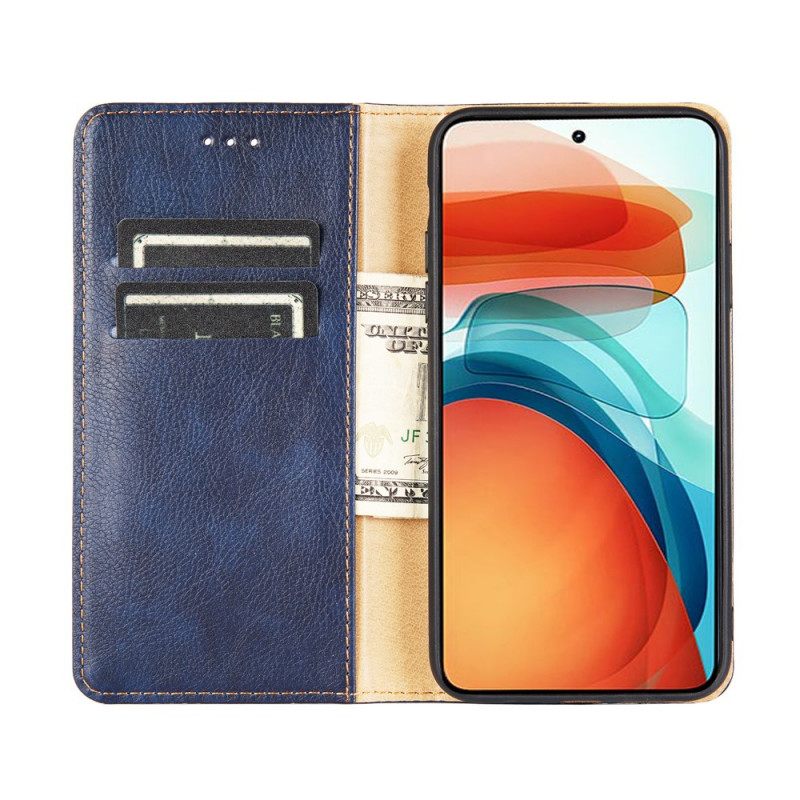 Puhelinkuoret Xiaomi Redmi Note 10 Pro Kotelot Flip Vintage Leather Style