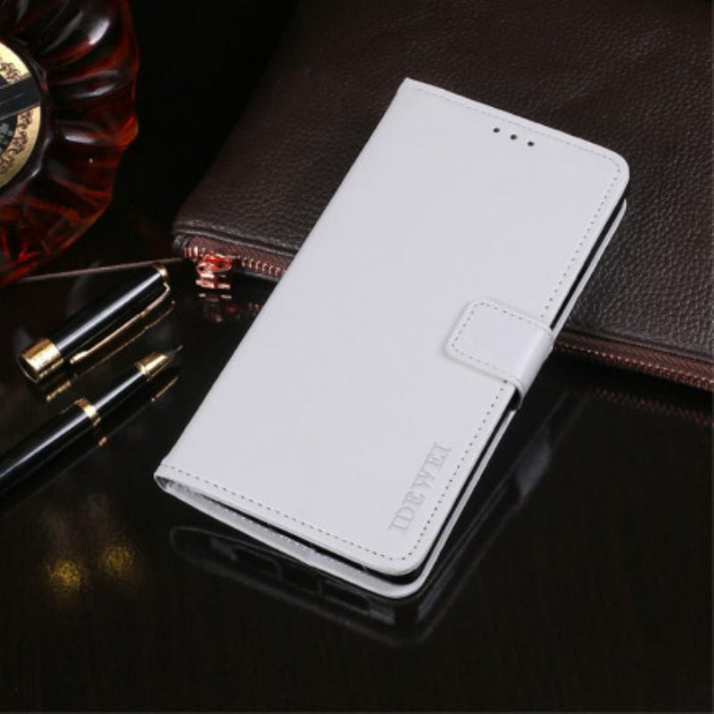 Kotelot Xiaomi Mi 11 Pro Faux Leather Idewei