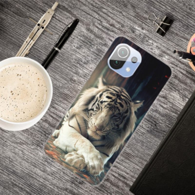 Kuori Xiaomi Mi 11 Pro Flexible Tiger