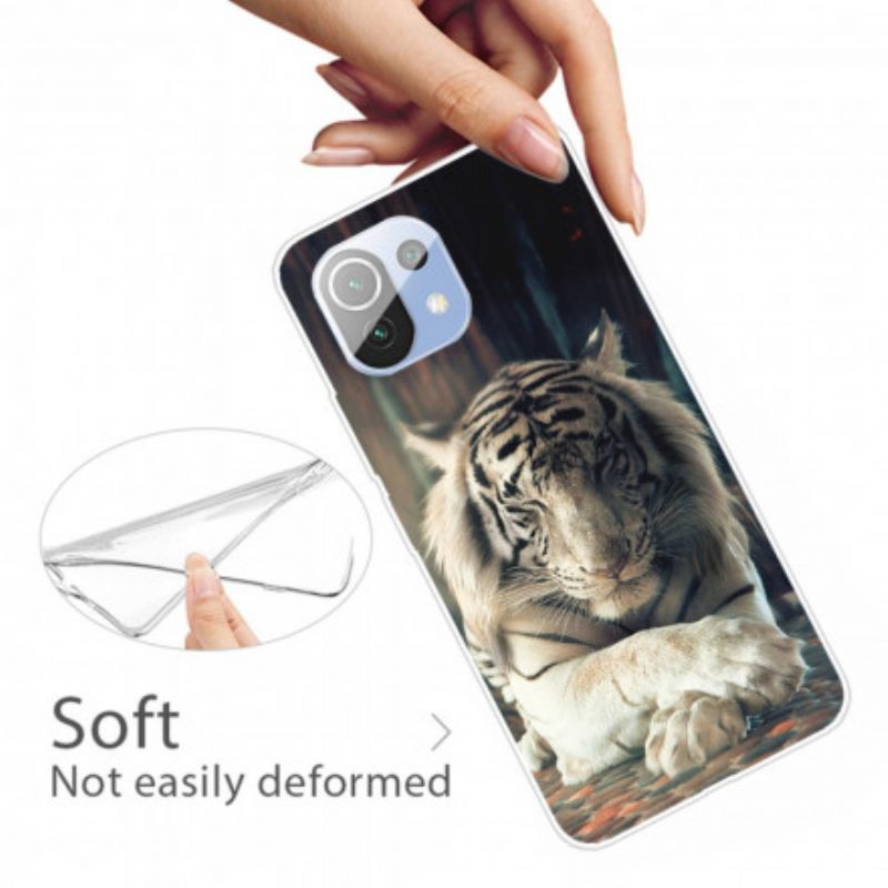 Kuori Xiaomi Mi 11 Pro Flexible Tiger