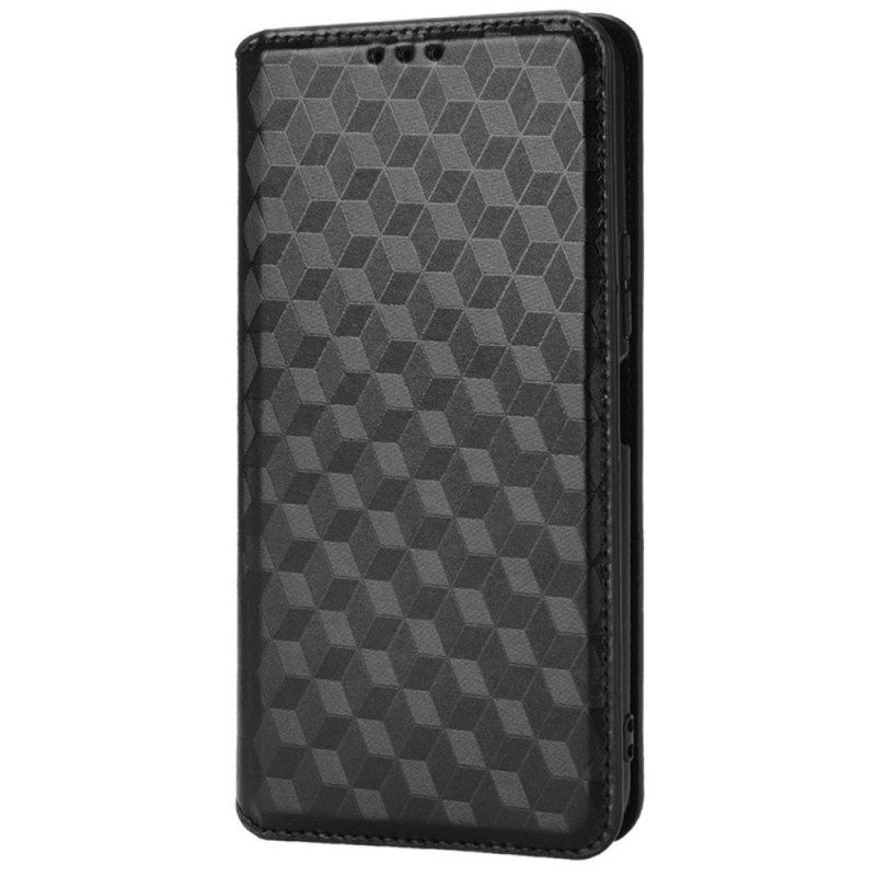 Puhelinkuoret Vivo Y72 5G Kotelot Flip Diamond Leather Effect