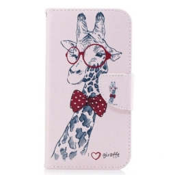 Kotelot Samsung Galaxy J5 2017 Brainy Giraffe