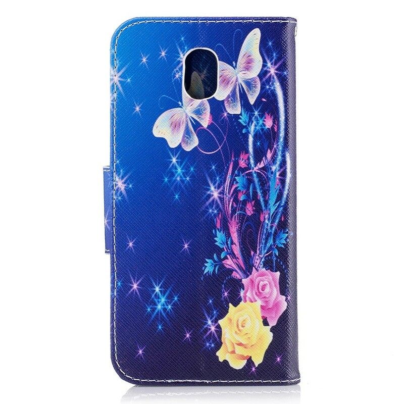 Kotelot Samsung Galaxy J5 2017 Butterflies In The Night