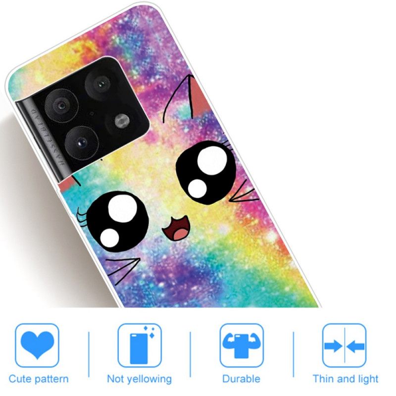 Case OnePlus 10 Pro 5G Cat Cartoon