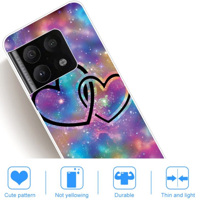 Case OnePlus 10 Pro 5G Chaised Hearts