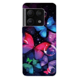 Case OnePlus 10 Pro 5G Joustavat Perhoset