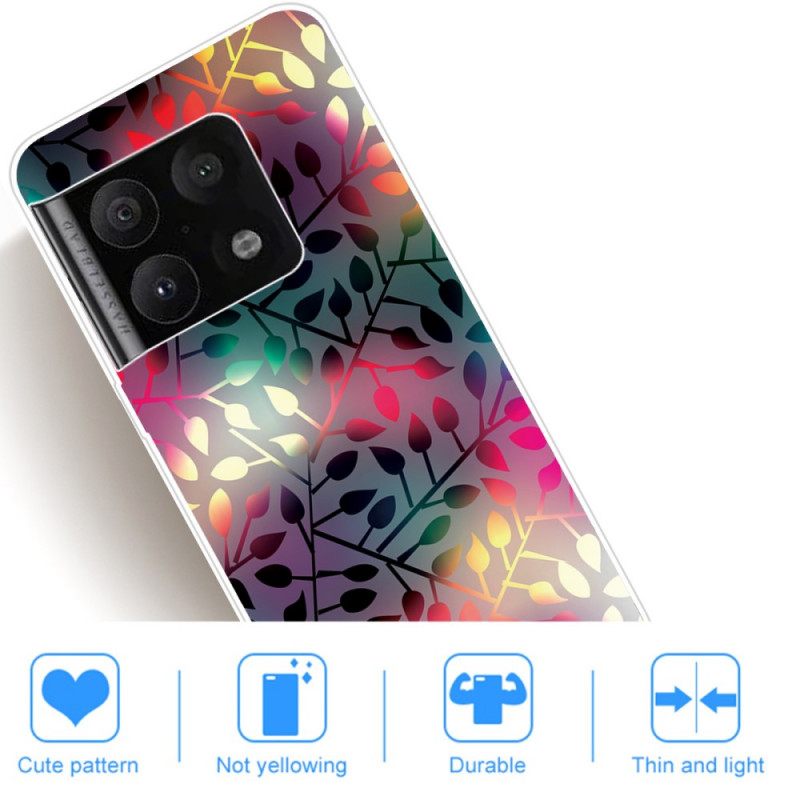 Case OnePlus 10 Pro 5G Neon Leaves