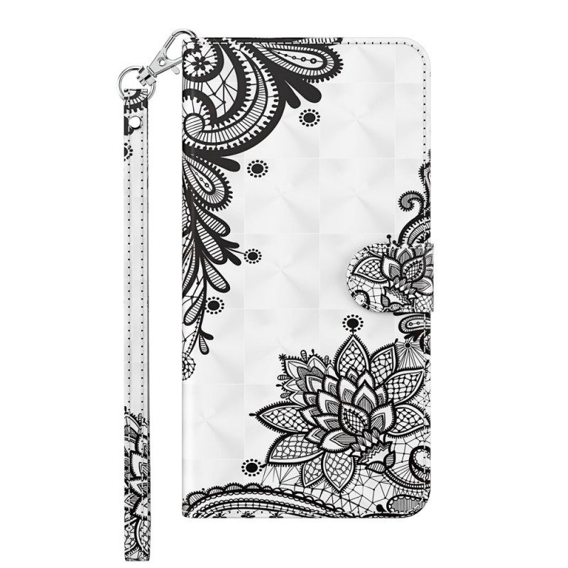 Flip Case OnePlus 10 Pro 5G Suojaketju Kuori Strappy Lace