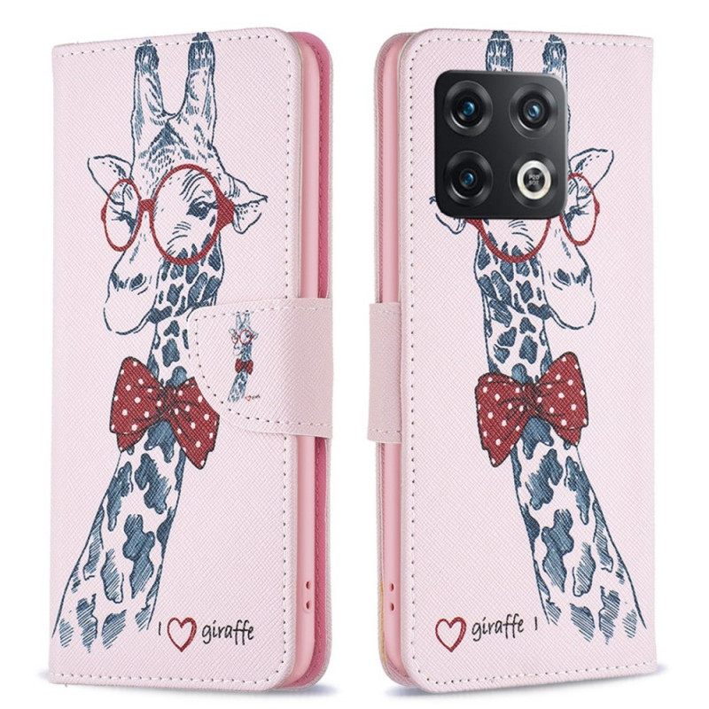 Kotelot OnePlus 10 Pro 5G Brainy Giraffe