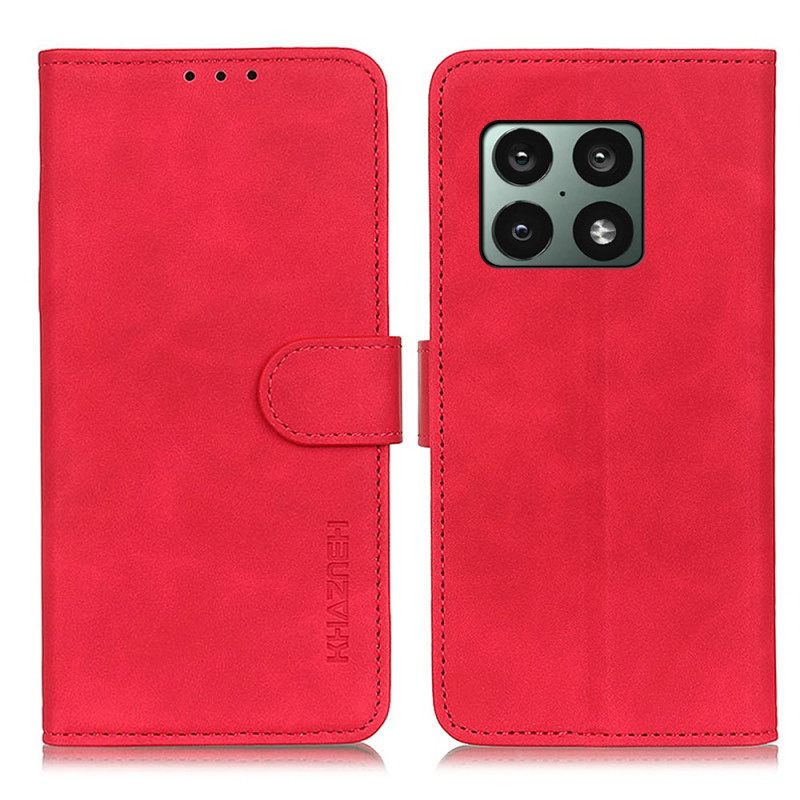 Kotelot OnePlus 10 Pro 5G Matte Vintage Leather Effect Khazneh