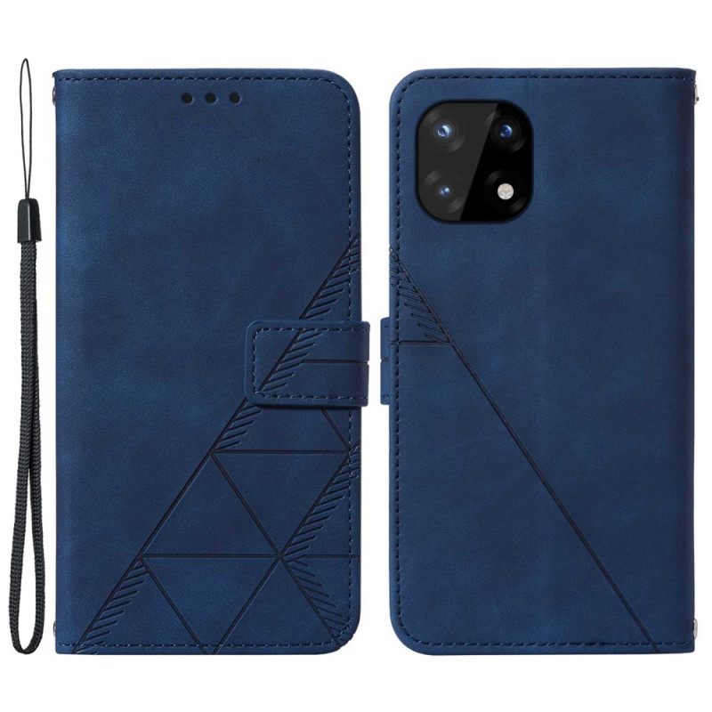 Kotelot OnePlus 10 Pro 5G Pyramid Leather Effect