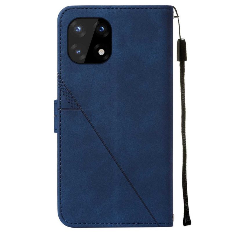 Kotelot OnePlus 10 Pro 5G Pyramid Leather Effect