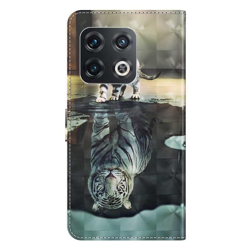 Kotelot OnePlus 10 Pro 5G Suojaketju Kuori Dream Of Kitten With Strap