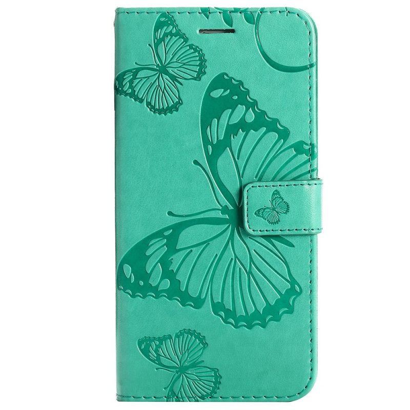 Kotelot OnePlus 10 Pro 5G Suojaketju Kuori Giant Thong Butterflies