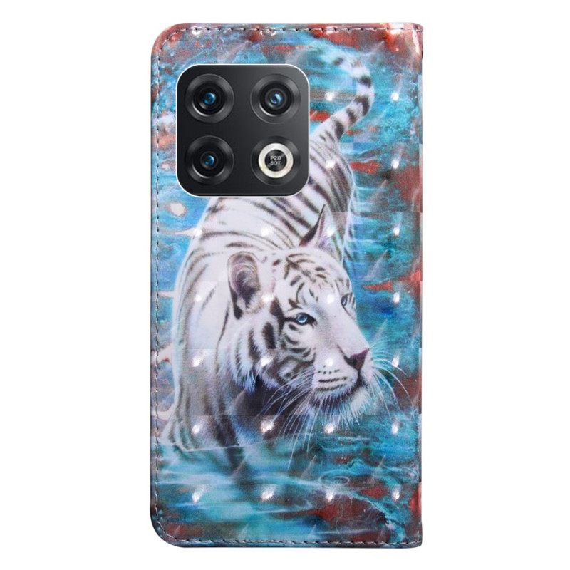 Kotelot OnePlus 10 Pro 5G Suojaketju Kuori Strappy Tiger